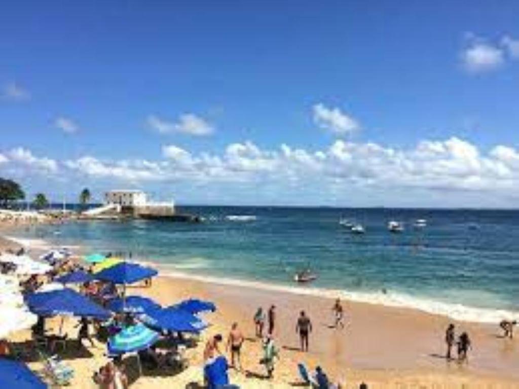 Maravilhoso Apartamento 2 Quartos Com Ofuro Porto Da Barra Salvador Summer Barra Flat 外观 照片